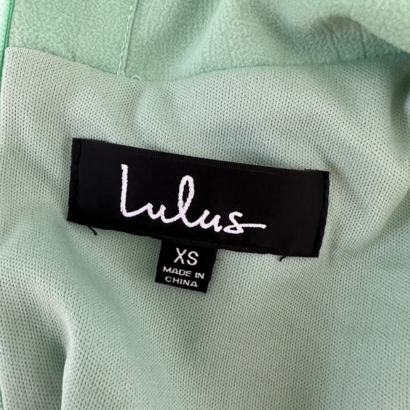 Lulus Sage Green Skater Dress - size XS - Picture 5 of 7
